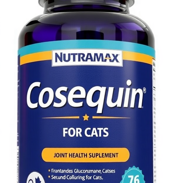 Nutramax Cosequin for Cats Joint Health Supplement, Contains Glucosamine for Cats | Bottle