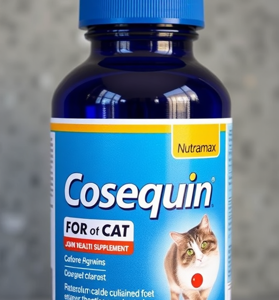 Nutramax Cosequin for Cats Joint Health Supplement, Contains Glucosamine for Cats | Concrete