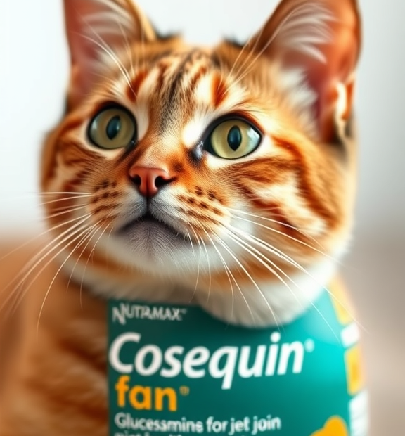 Nutramax Cosequin for Cats Joint Health Supplement, Contains Glucosamine for Cats | Soft Chew