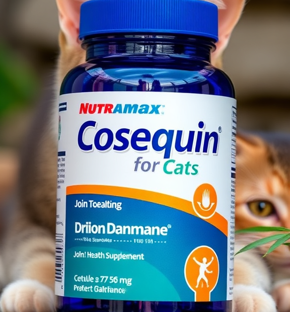Nutramax Cosequin for Cats Joint Health Supplement, Contains Glucosamine for Cats | Spa Stone