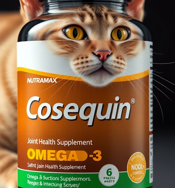 Nutramax Cosequin for Cats Joint Health Supplement – Omega-3 Icon Shot