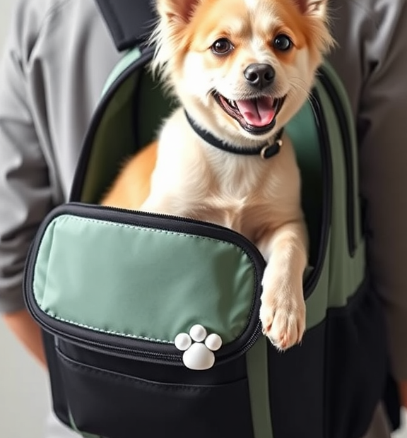 Petskd Expandable Pet Carrier Backpack for Small Medium Dog and Cat, Large Space Fits up to 15
