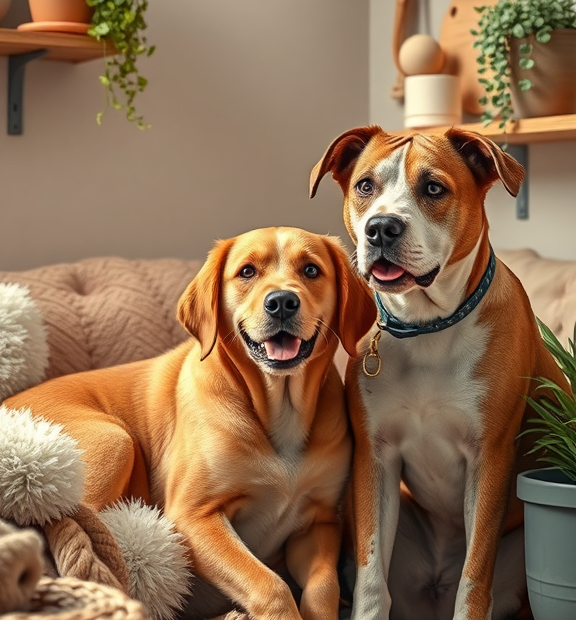 Probiotics for Dogs & Cats – Vet Created Cat & Dog Probiotic Supplement Cozy Pet Corner Scene