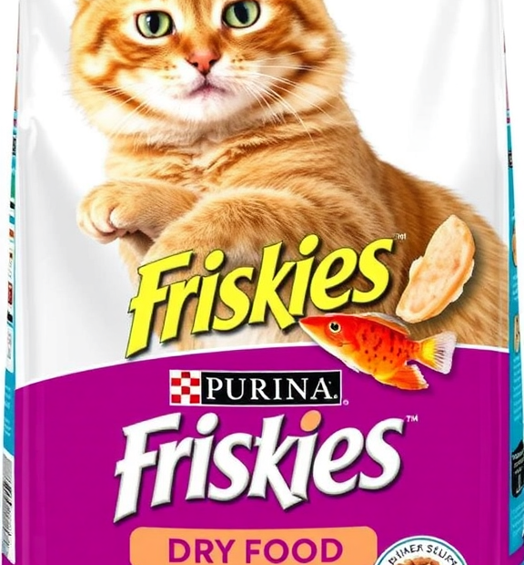 Purina Friskies Dry Cat Food Seafood Sensations, 22 lb