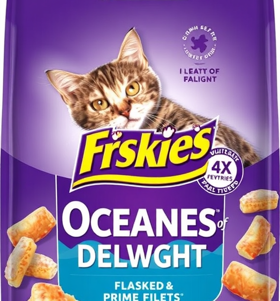 Purina Friskies Oceans of Delight Flaked & Prime Filets, 40 × 5.5 oz