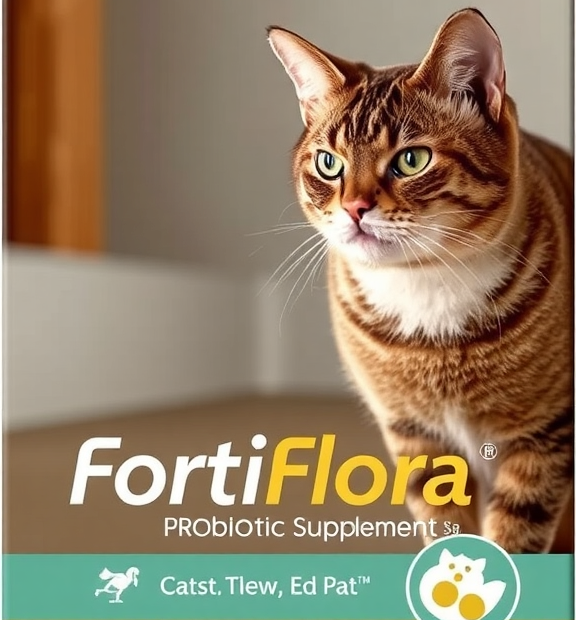 Purina Pro Plan FortiFlora Cat Probiotic Supplement for Diarrhea, 30 Count