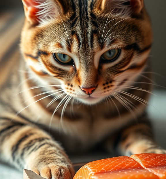 salmon cat food