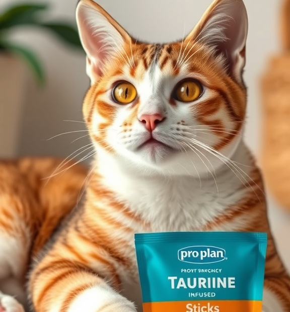 Taurine-Infused Probiotic Sticks for Feline Gut Health – Pro Plan