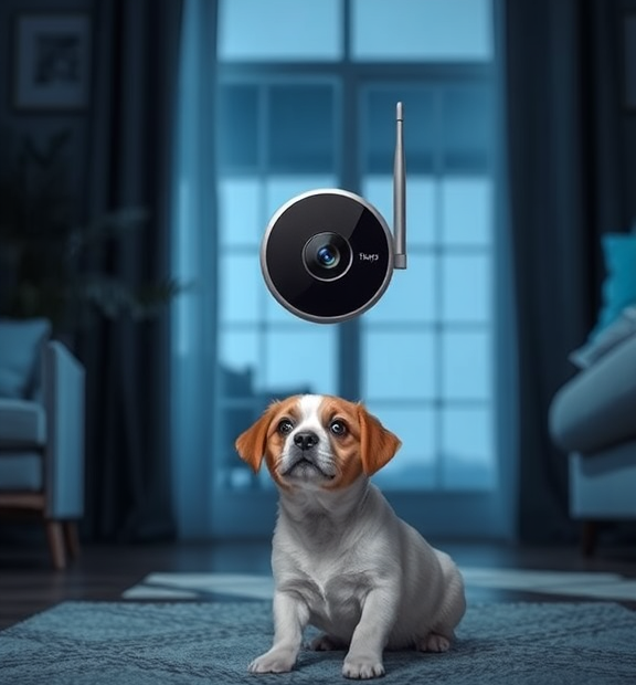 TP-Link Tapo C100 Indoor Security Pet Camera, 1080p, Night Vision, Motion Detection