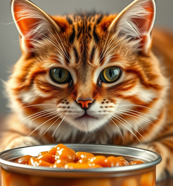 wet canned cat food