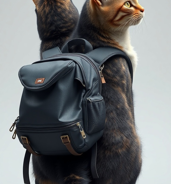 2 cat backpack