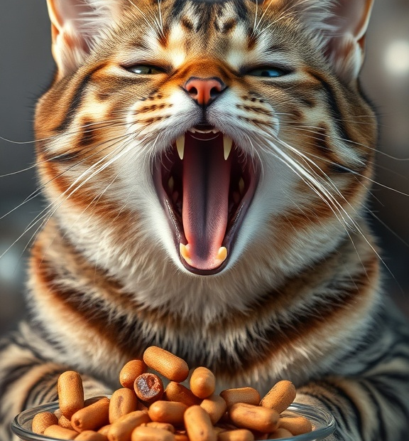 best food for cats that throw up
