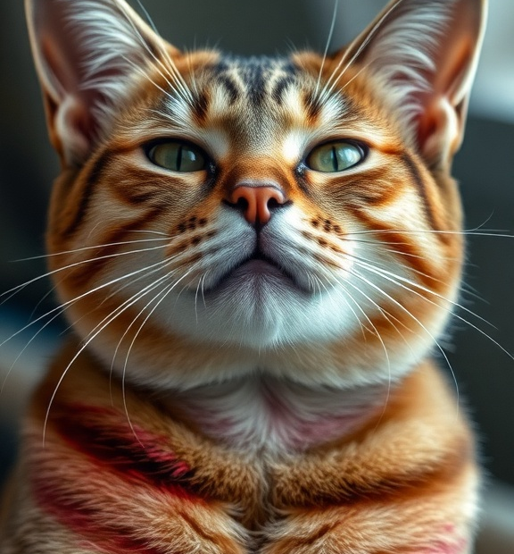 cat allergy rash