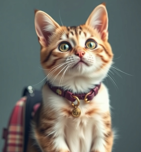 cat backpack cute