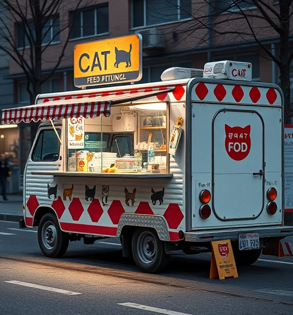 cat food truck