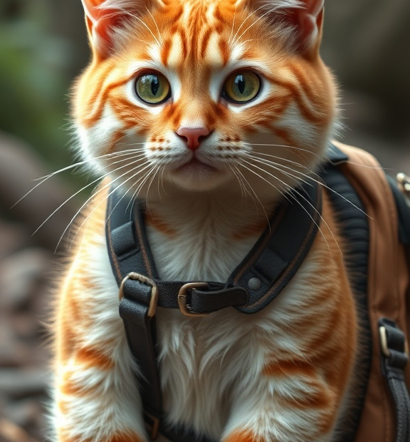 large cat backpack