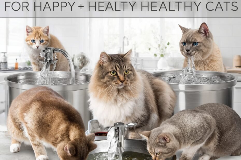 Top 5 Stainless Steel Cat Water Fountains for Happy and Healthy Cats