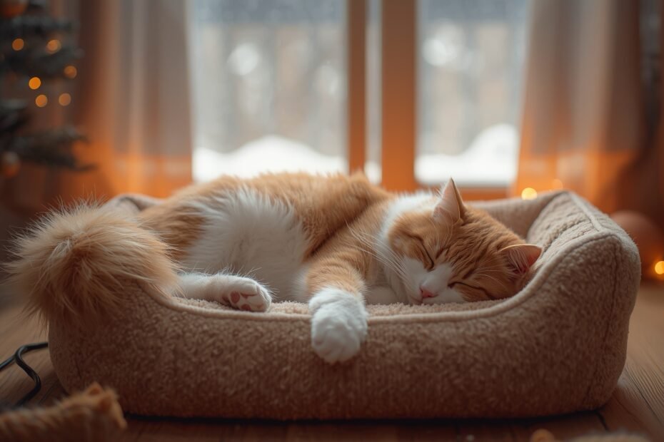 Why Your Cat Needs a Heated Bed During Winter