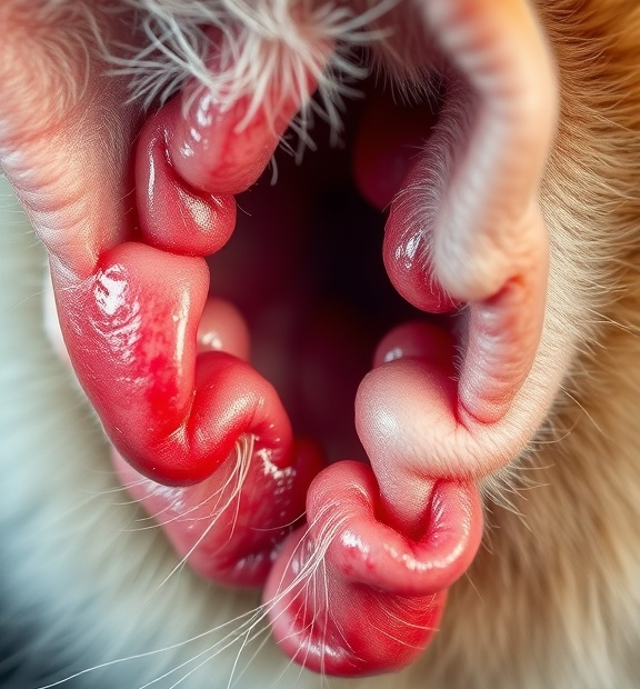ringworm cats ear