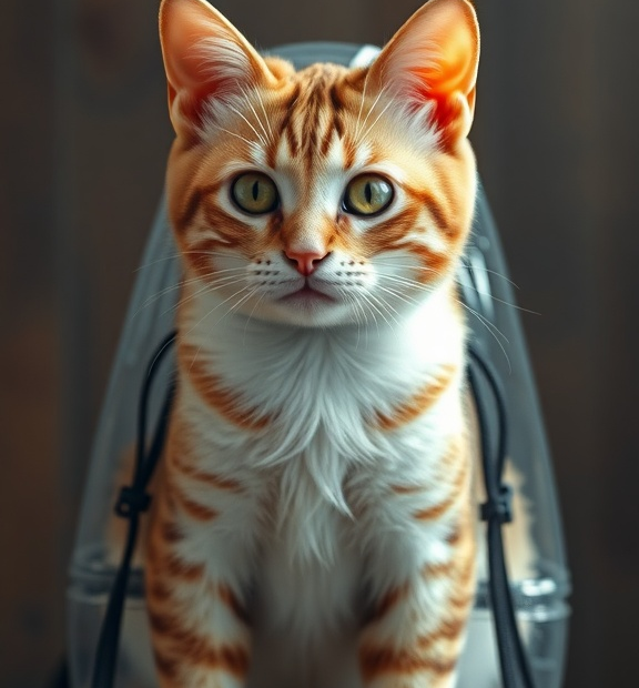 transparent cat backpack