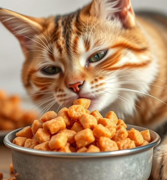 tuna flavored cat food