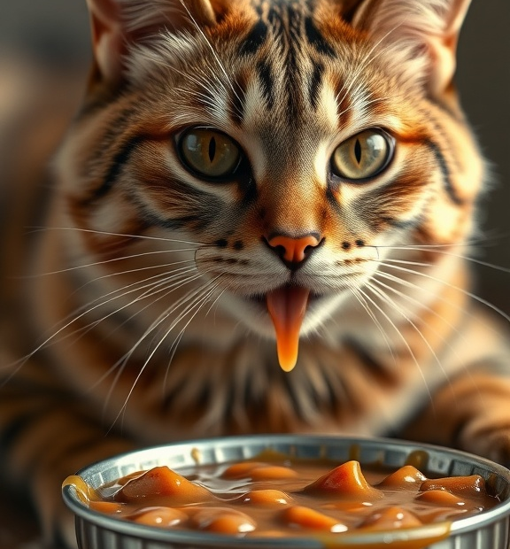 wet cat food gravy