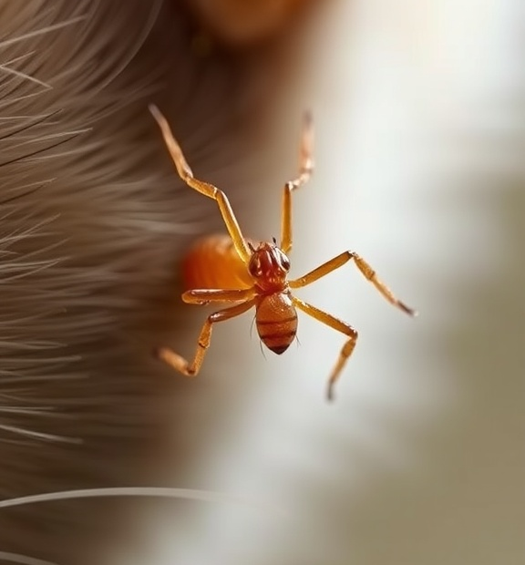 what do cat ear mites look like