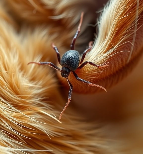 what do cat ear mites look like