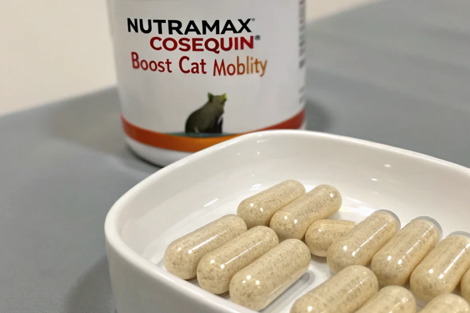 80 Sprinkle Capsules of Nutramax Cosequin: Boost Cat Mobility
