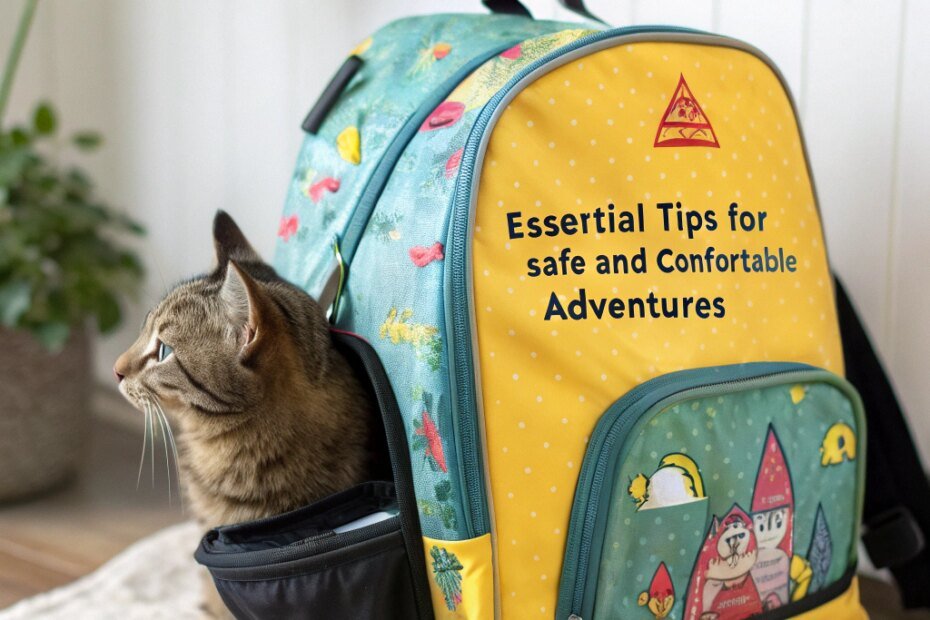 Backpack Cat: Essential Tips for Safe and Comfortable Adventures