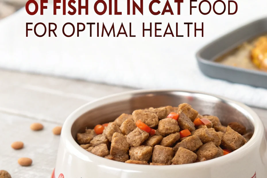 Discover the Benefits of Fish Oil in Cat Food for Optimal Health