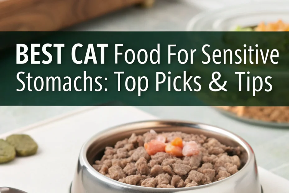 Best Cat Food for Sensitive Stomachs: Top Picks & Tips