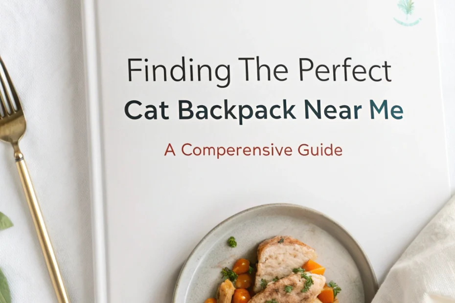 Finding the Perfect Cat Backpack Near Me: A Comprehensive Guide
