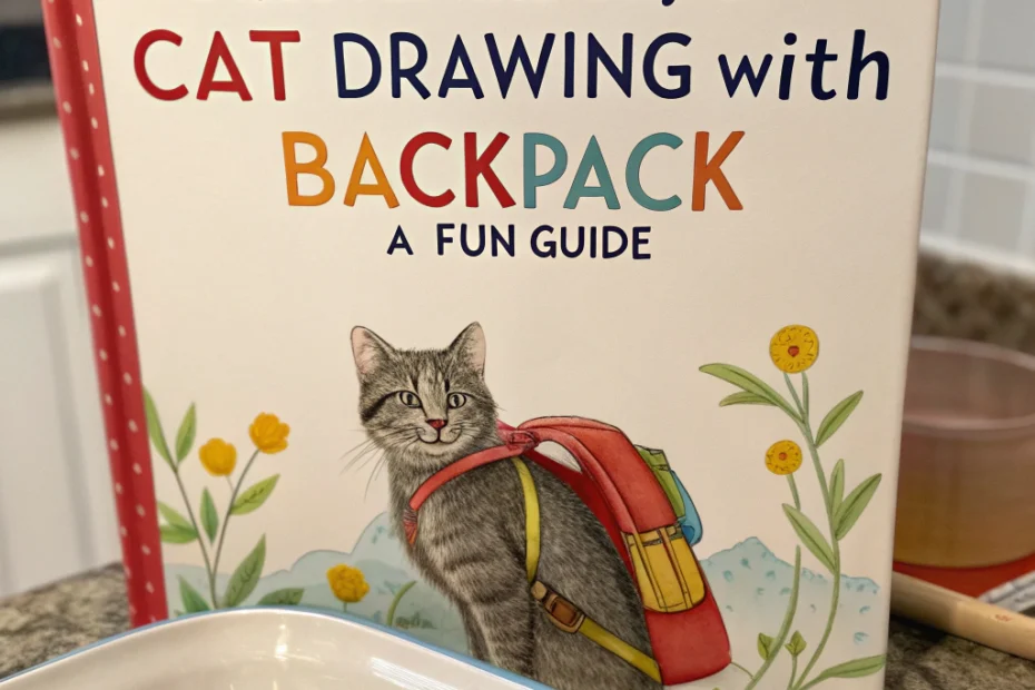 Discover the Joy of Cat Drawing with Backpack: A Fun Guide