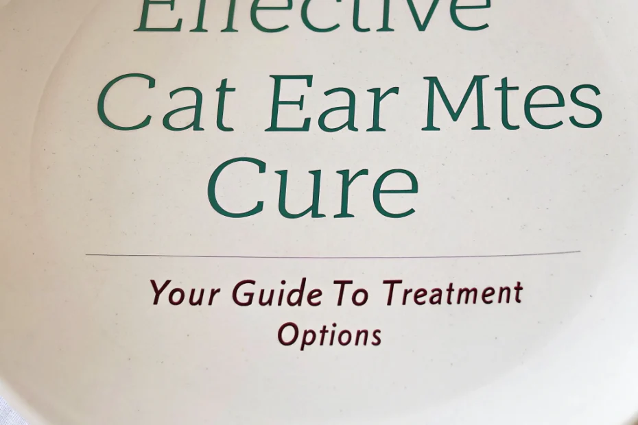 Effective Cat Ear Mites Cure: Your Guide to Treatment Options