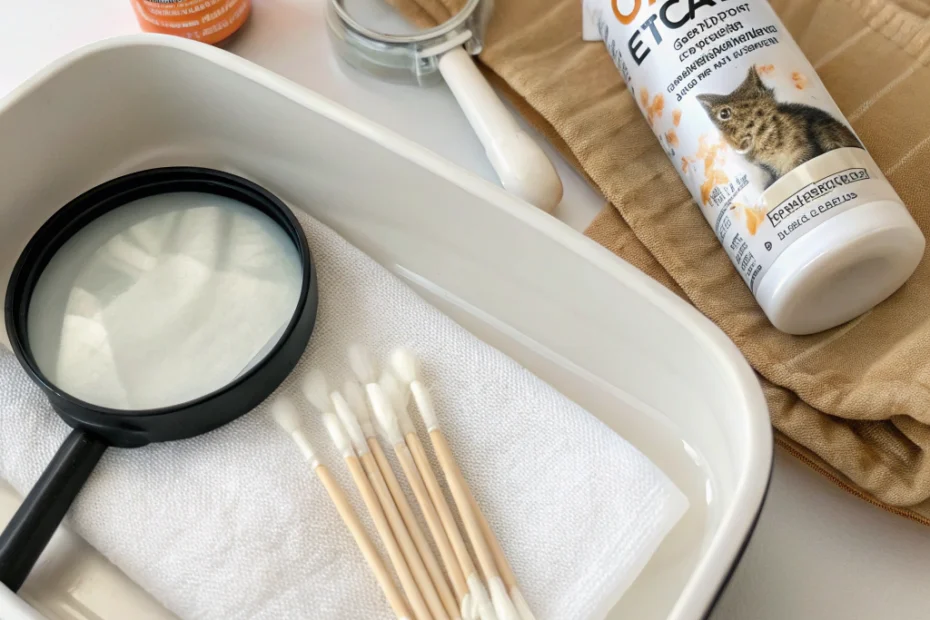 How to Check for Ear Mites in Cats: Feline Health Conditions & Treatments