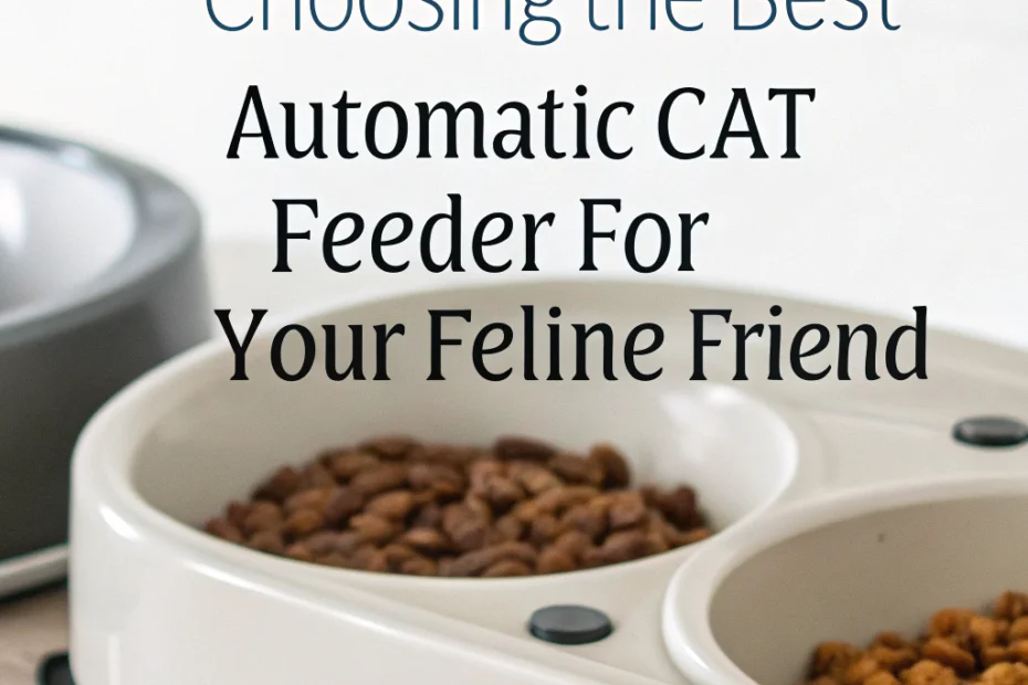 Choosing the Best Automatic Cat Feeder for Your Feline Friend