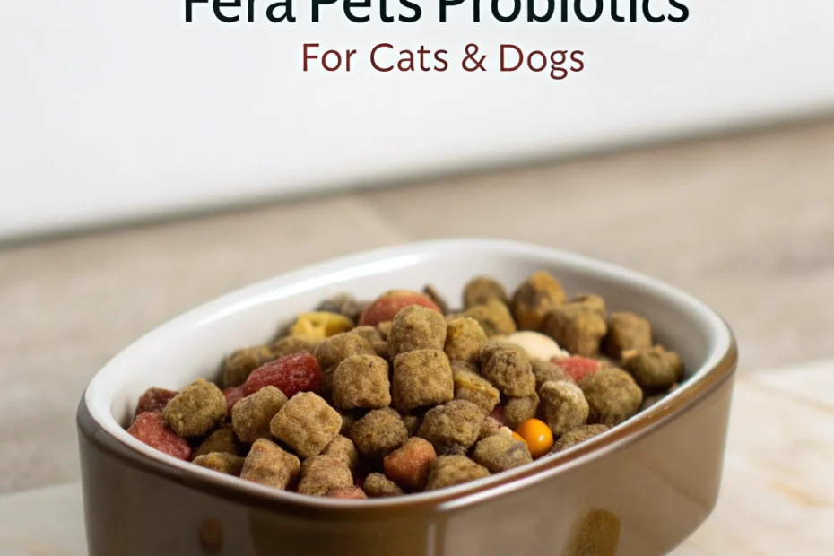 Unlocking the Benefits of Fera Pets Probiotics for Cats & Dogs