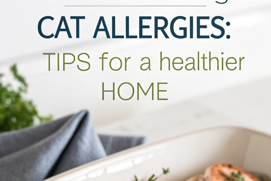 Understanding Cat Allergies: Tips for a Healthier Home