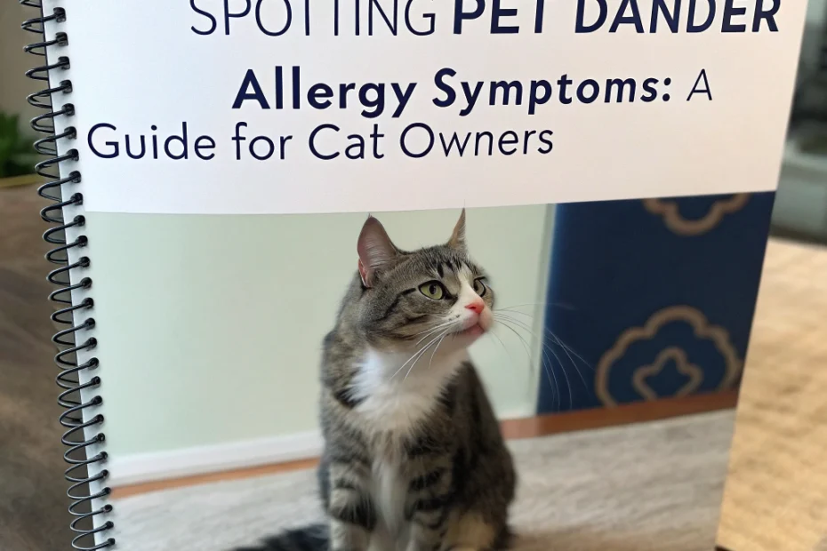 Spotting Pet Dander Allergy Symptoms: A Guide for Cat Owners