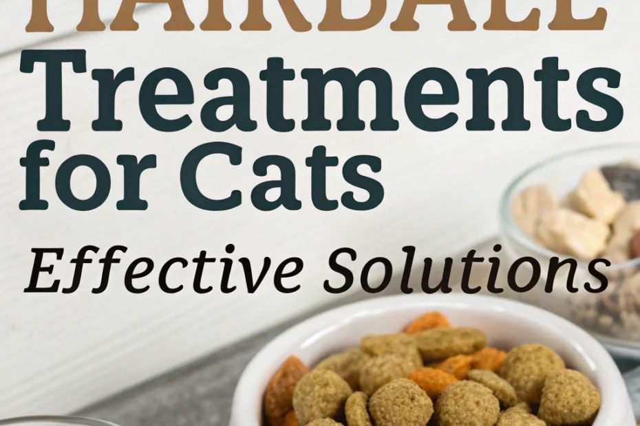 Top Hairball Treatments for Cats: Effective Solutions