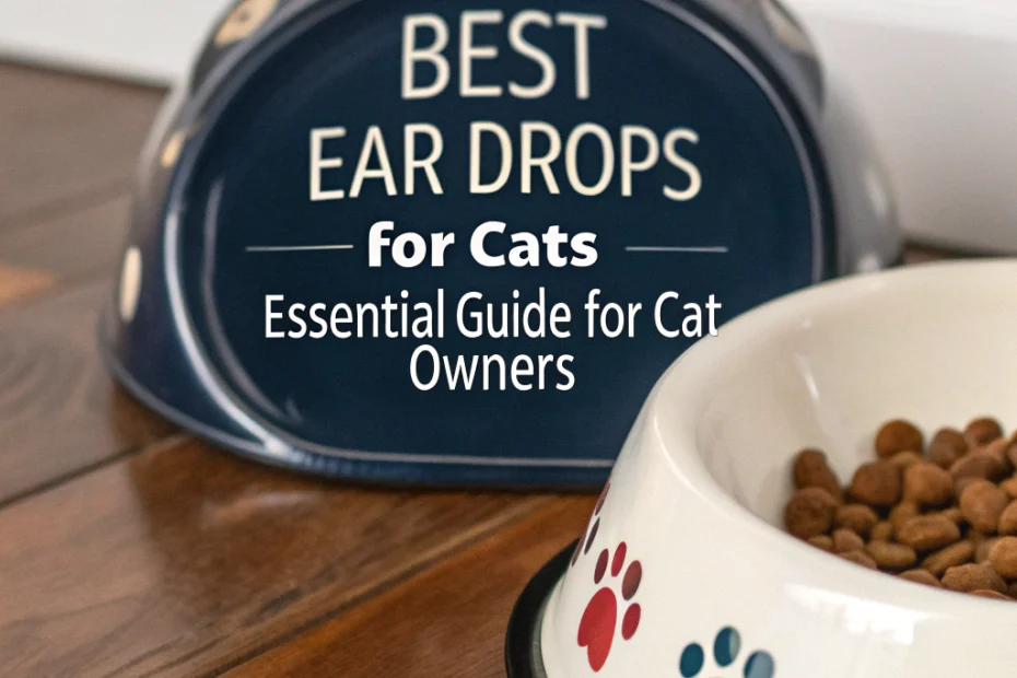 Best Ear Drops for Cats: Essential Guide for Cat Owners