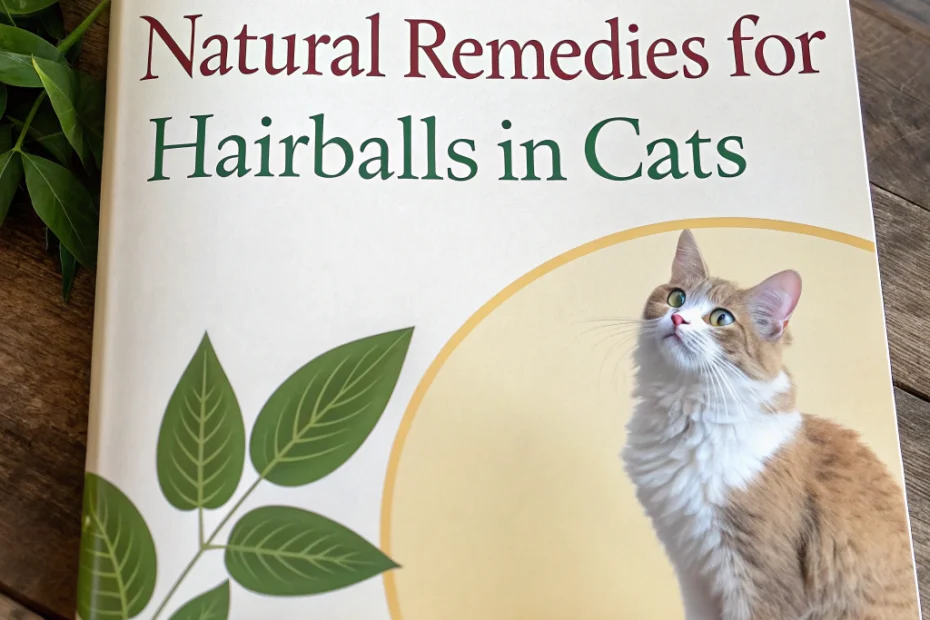 Natural Remedies for Hairballs in Cats: A Complete Guide