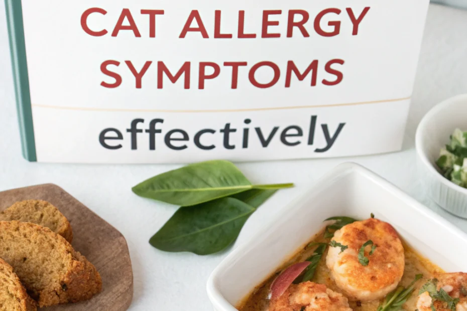 Recognizing and Managing Cat Allergy Symptoms Effectively