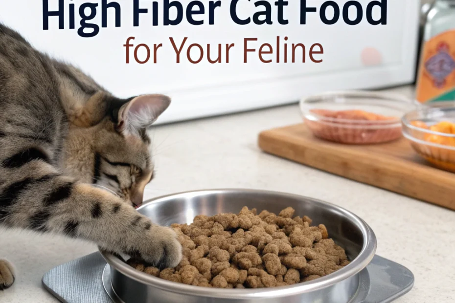 Discover the Benefits of High Fiber Cat Food for Your Feline