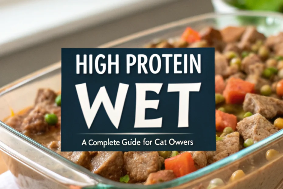 High Protein Cat Food Wet: A Complete Guide for Cat Owners