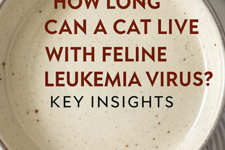How Long Can a Cat Live with Feline Leukemia Virus? Key Insights