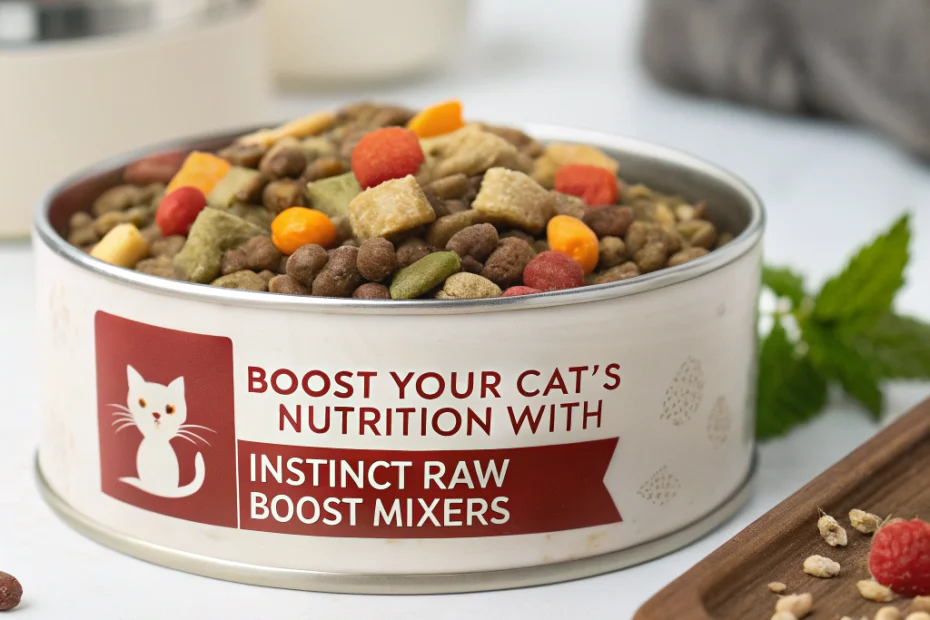 Boost Your Cat's Nutrition with Instinct Raw Boost Mixers