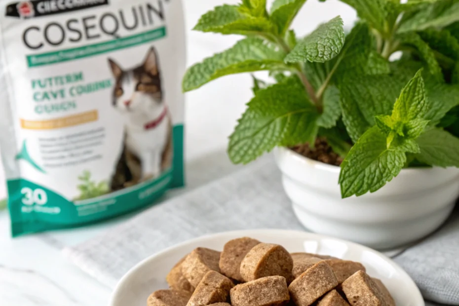 Nutramax Cosequin for Cats: Joint Health Supplement Chews & Fresh Mint