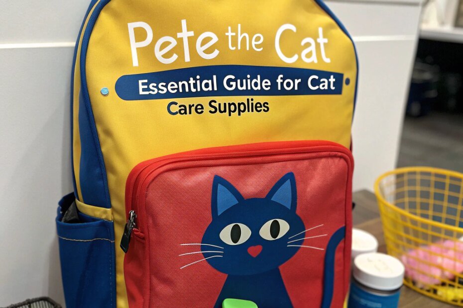 Pete the Cat Backpack: Essential Guide for Cat Care Supplies
